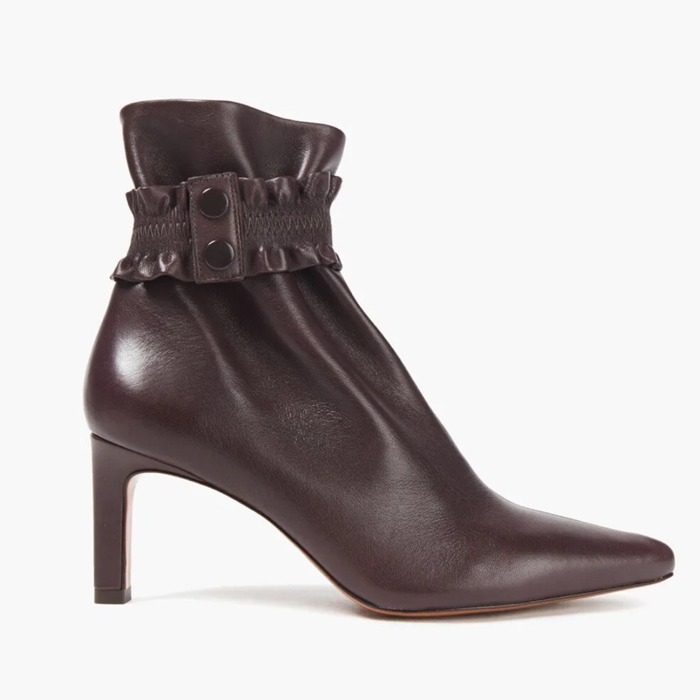 Zimmerman Leather Sock Ankle Bootie